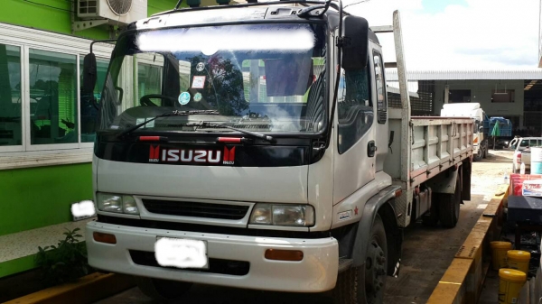 *ราคา 799,000* รถห้างแท้ ISUZU FTR Deca195 ปี44 กระบะเหล็ก ยาว 7.20 เมตร สีสวยทั้งหัวและกระบะ เครื่องแน่น ช่วงล่างดี