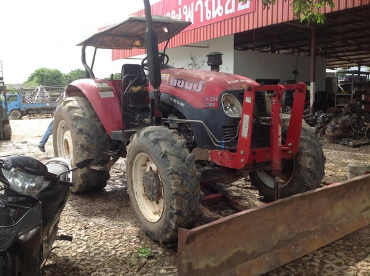 รถไถ CHAMP MX954 turbo ขับโฟลวีน มีใบดันหน้า และ ผาน 4