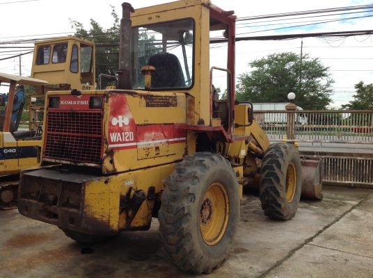 ขายด่วน!!! รถตักล้อยางKOMATSU WA 120-1 ขายด่วน!!! รถตักล้อยางKOMATSU WA 120-1