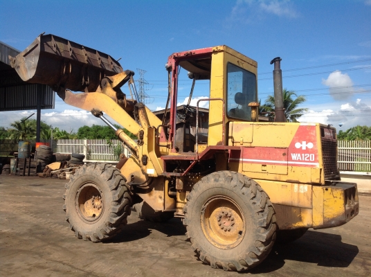 ขายด่วน!!! รถตักล้อยางKOMATSU WA 120-1