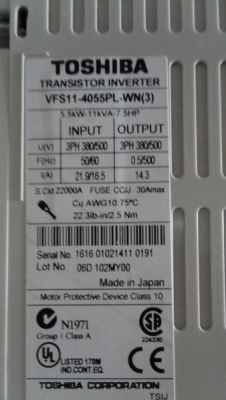 ขาย INVERTOR TOSHIBA VFS11-4055PL-WN(3) ถูกๆลดได้ ขาย INVERTOR TOSHIBA VFS11-4055PL-WN(3) ถูกๆลดได้