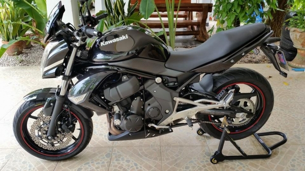 ER6N ปี 2011 รถวิ่งไป 15,000 กม. สภาพใหม่มาก ทะเบียนตอง