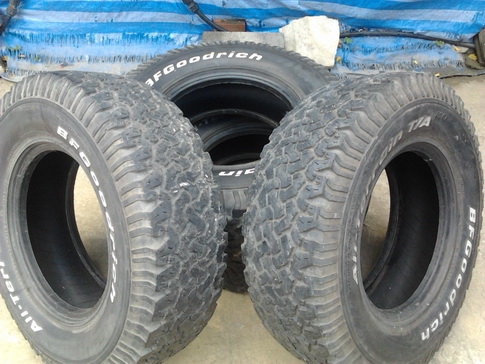 BF All 31/10.5/15 ปี09 สวยๆ สภาพดี พร้อมใช้งาน 1ชุด