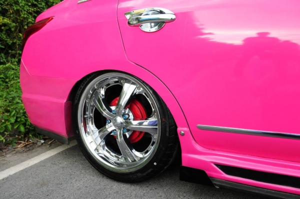 ราคา พิเศษ ครับ 10900 ครับ ถึง วันที่ 17-9-14ขายล้อแมกซ์ โครมเมี่ยม ViP เงาๆ 5 รู 114.3 ลาย 5 ก้าน กว้าง 7.5 นิ้ว พร้อมยาง