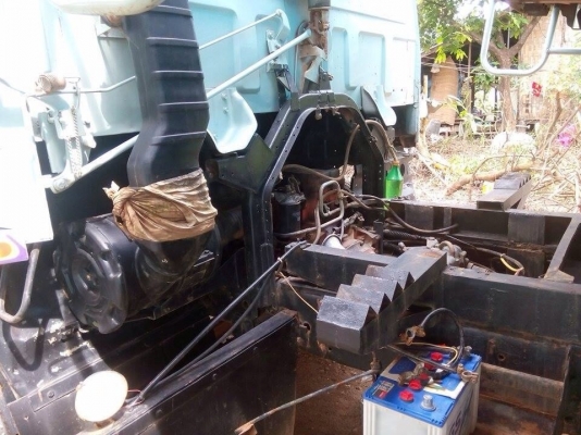 ขายรถบรรทุกหกล้อดัมพ์ ISUZU ROCKY เครื่อง 195 แรง กระบะดัมพ์ 4.40 เมตร ยาง 9.00 ทะเบียนพร้อม