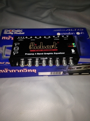 ขายปรีแอมป์ Richart 101 USA 4 Band สภายสวยๆราคาถูก 1400.- ขายปรีแอมป์ Richart 101 USA 4 Band สภายสวยๆราคาถูก 1400.-