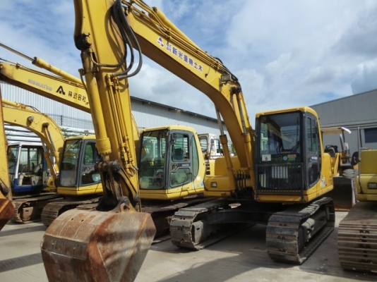 ขายรถขุดKOMATSU แทรคเหล็กปนยาง  สภาพสวย มือ 2นำเข้าจากญี่ปุ่น