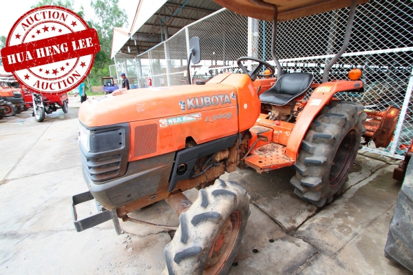 AUC 6 Code 010  แทรกเตอร์  KUBOTA L3408+RX162 ราคา เริ่มต้นการประมูล 130,000 บาท