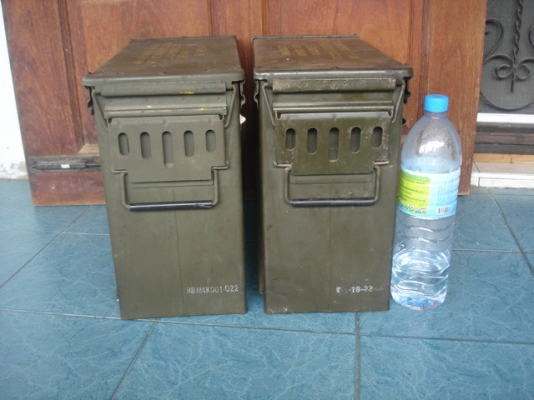 ลังกระสุนใส่เครื่องมือ สภาพสวย ใบใหญ่ ลังกระสุนใส่เครื่องมือ สภาพสวย ใบใหญ่