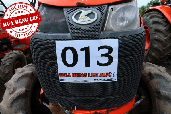 AUC 6 Code 013  แทรกเตอร์  KUBOTA L3608+DH226D-H ราคา เริ่มต้นการประมูล 215,000 บาท