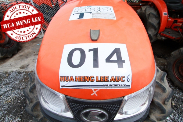 AUC 6 Code 014  แทรกเตอร์  KUBOTA L3608+RX162D ราคา เริ่มต้นการประมูล 230,000 บาท