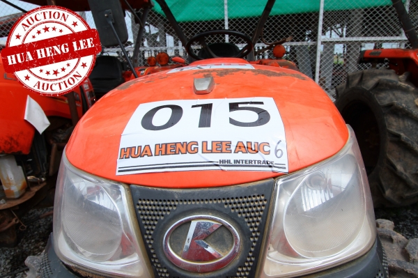 AUC 6 Code 015  แทรกเตอร์  KUBOTA L3608+RX162D+SD160 ราคา เริ่มต้นการประมูล 245,000 บาท