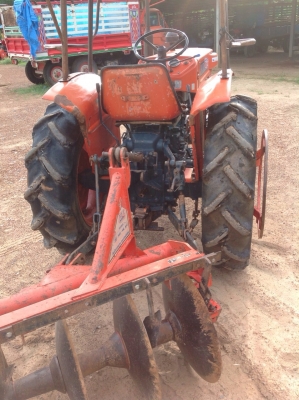 แทรกเตอร์คูโบต้า 24 แรง เดิมทั้งคัน เครื่องดี เกียรดี พร้อมใช้งาน ขายพร้อมผานหลัง