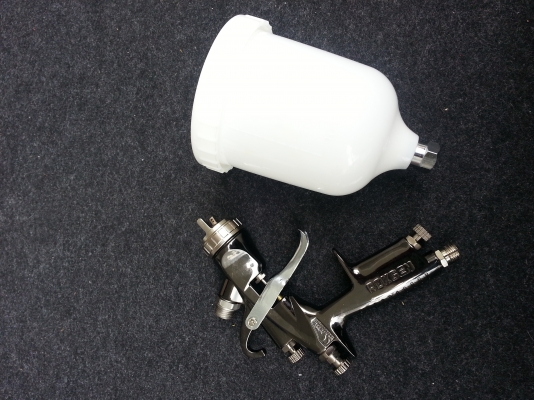 ขายกาพ่นสีรถยนต์ Spray Gun X-402-14G, HVLP Gravity Feed