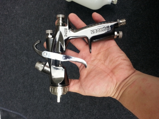 ขายกาพ่นสีรถยนต์ Spray Gun X-402-14G, HVLP Gravity Feed