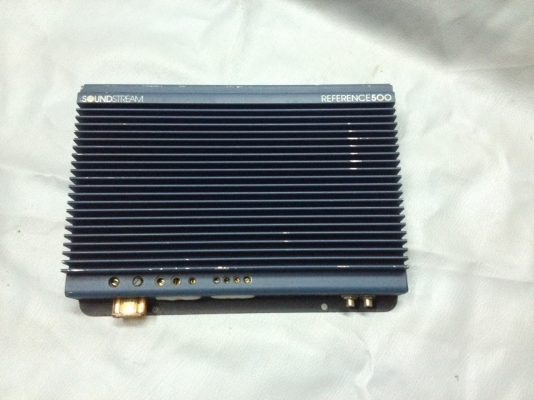 ขายแอมป์ SoundStream รุ่น REFERENCE 500 ใช้ได้ปกติรับประกันคุณภาพขายราคาถูกๆ 3500.-