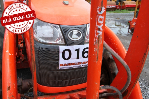 AUC 6 Code 016  แทรกเตอร์  KUBOTA L3608+SD160+RX162D ราคา เริ่มต้นการประมูล 250,000 บาท