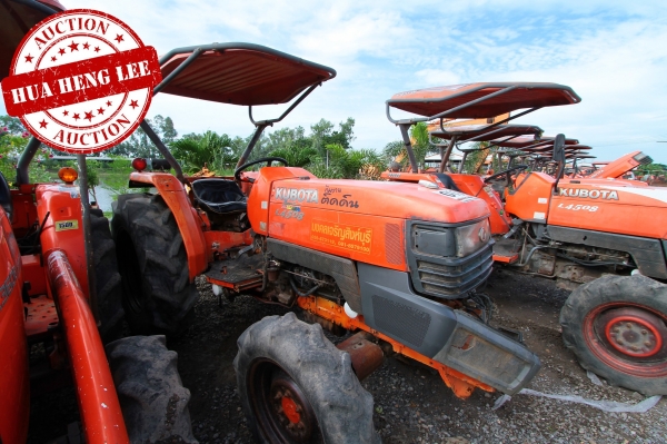 AUC 6 Code 017  แทรกเตอร์  KUBOTA L4508+DH226D ราคา เริ่มต้นการประมูล 175,000 บาท