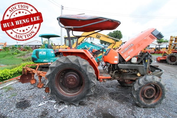 AUC 6 Code 027  แทรกเตอร์  KUBOTA L4508+DP224F ราคา เริ่มต้นการประมูล 182,000 บาท