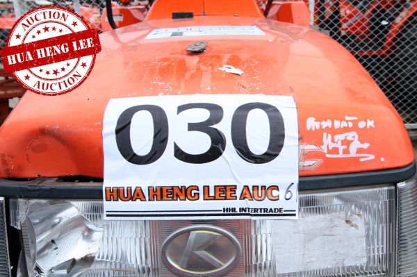 AUC 6 Code 030  แทรกเตอร์  KUBOTA L4508+RX180F ราคา เริ่มต้นการประมูล 195,000 บาท