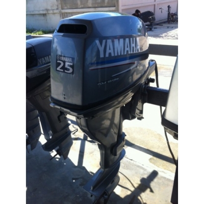 ขายเครื่องยนต์เรือ Yamaha F25 4จังหวะ มือสองญี่ปุ่น