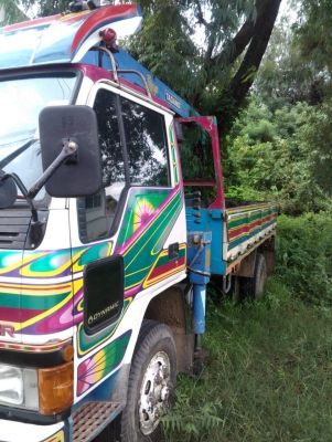 ขายรถเครน หกล้อ mitsubishi ราคา 700000 บาท