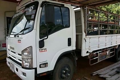 ISUZU NPR150 แรง หัวตึกปี 52 รถสวยเดิมกรี๊ฟ ภาษีเต็ม