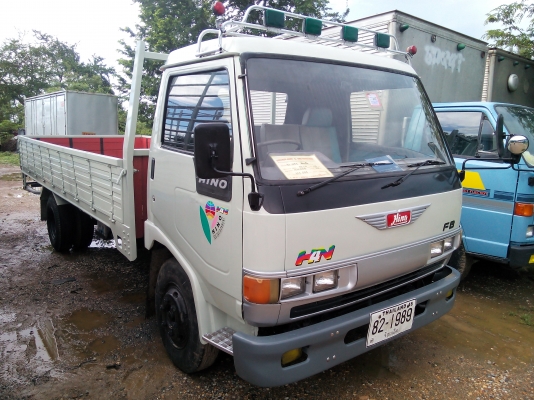 6 ล้อกลาง  HINO  FB2W  120 แรงม้า  * ยาว 5.00 ม. *  รถสวยเดิม+สวยจริง_สภาพพร้อมใช้งาน  * รถห้างแท้ *  เอกสารพร้อมโอน  *