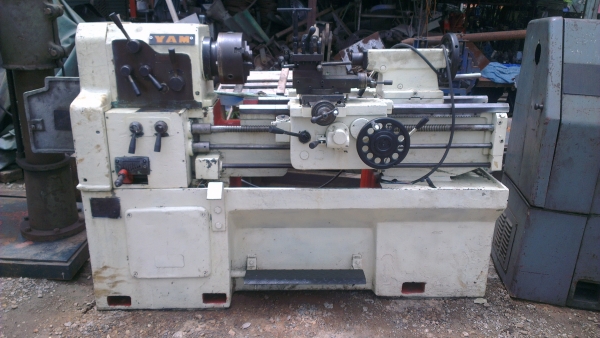 Sell> ขายแท่นกลึงมือสอง Yam Taiwan 4 ฟุต 3 เพลา มีเบลค เครื่องพร้อมใช้งาน หน้าแท่นสวย ราคาโดนใจ นครปฐมครับ