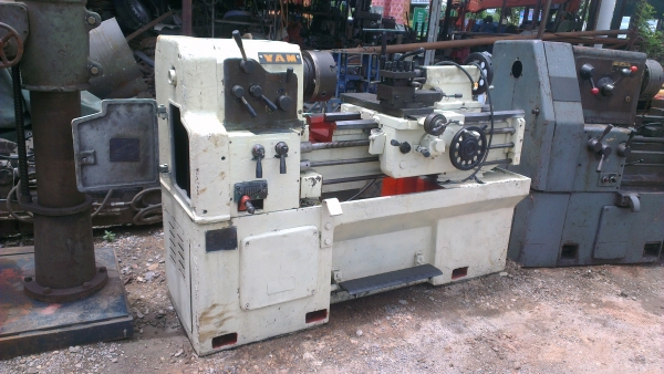 Sell> ขายแท่นกลึงมือสอง Yam Taiwan 4 ฟุต 3 เพลา มีเบลค เครื่องพร้อมใช้งาน หน้าแท่นสวย ราคาโดนใจ นครปฐมครับ
