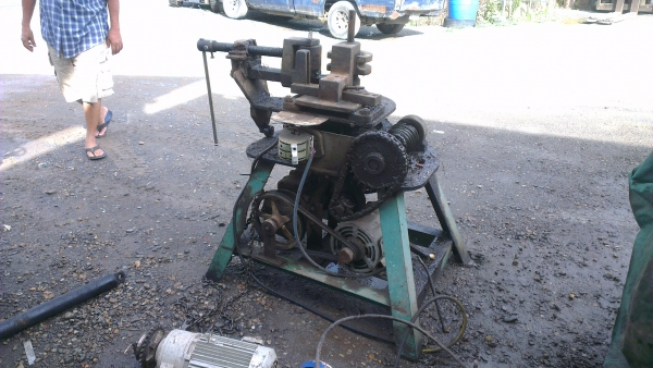 Sell> ขายเครื่องดัด/แป๊ป มีลูกดัด อุปกรณ์ครบ มอเตอร์ 3 แรง 3 เฟส พร้อมใช้งาน กำแพงแสน นครปฐมครับ