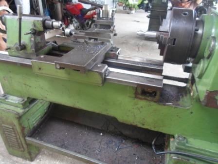 แท่นกลึง 5 ฟุต 2 เพลา เกียร์บล็อก กลึงเกลียวได้ ปาดหน้า เดินฟิต ออโต้ 58,000