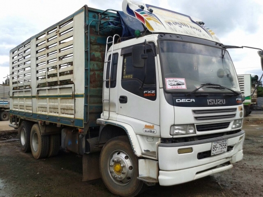 ISUZU 320 HP 2 เพลา  แม่-ลูก  รถมือเดียวออกห้างครับ