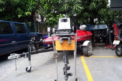 ขาย เครื่องเรือ SUZUKI 6 แรง 2 จังหวะ นำเข้าจากญี่ปุ่น