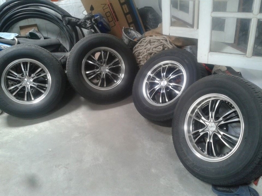 ขายล้อแม็ก17 6รูพร้อมยาง