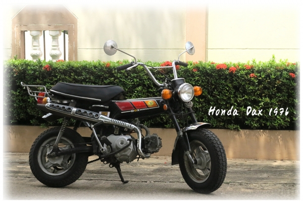 Honda Dax  รุ่นST50-VI  ปี1976  (เดิมเก่าญี่ปุ่น)