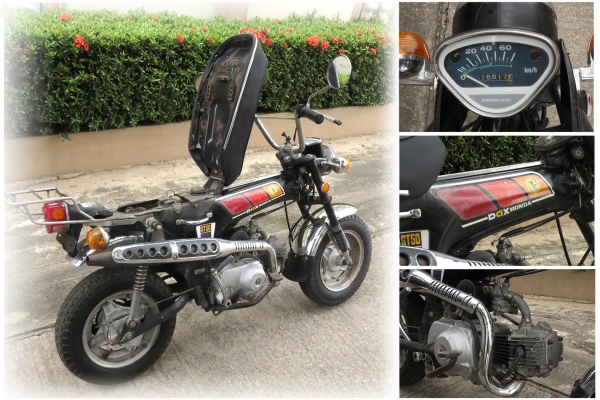 Honda Dax  รุ่นST50-VI  ปี1976  (เดิมเก่าญี่ปุ่น)