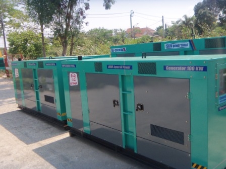 เครื่องปั่นไฟนำเข้าประกอบใหม่ 125 Kva.รับประกัน 12 เดือน