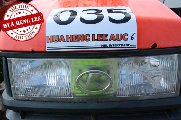 AUC 6 Code 035  แทรกเตอร์  KUBOTA L4508DI+RX180F ราคา เริ่มต้นการประมูล 205,000 บาท