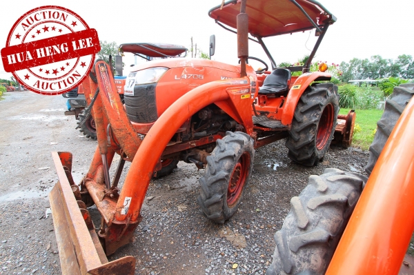 AUC 6 Code 037 แทรกเตอร์ KUBOTA L4708+SD181+RX181F ราคา เริ่มต้นการประมูล 375,000 บาท AUC 6 Code 037 แทรกเตอร์ KUBOTA L4708+SD181+RX181F ราคา เริ่มต้นการประมูล 375,000 บาท