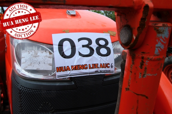 AUC 6 Code 038  แทรกเตอร์  KUBOTA L4708+SD181+RX181 ราคา เริ่มต้นการประมูล 385,000 บาท