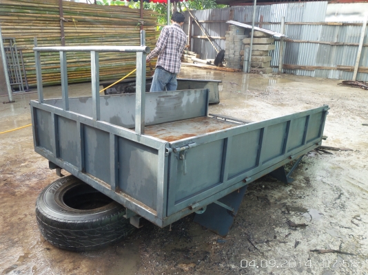 ขออนุญาตขายกระบะเหล็ก