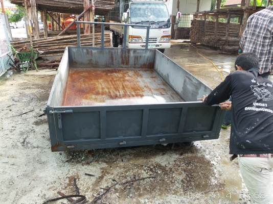 ขออนุญาตขายกระบะเหล็ก