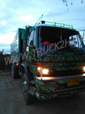 รถบรรทุก 10 ล้อ ดัมพ์ ISUZU ROCKY ปี 2533 เครื่องเดิม 240 แรงม้า