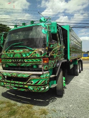 รถบรรทุก 10 ล้อ ดัมพ์ ISUZU ROCKY ปี 2533 เครื่องเดิม 240 แรงม้า