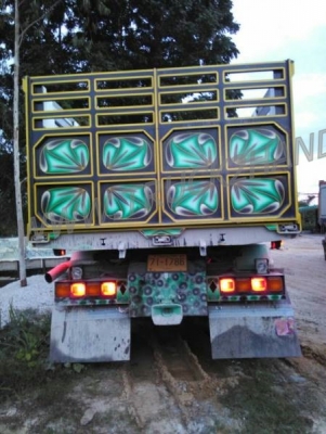 รถบรรทุก 10 ล้อ ดัมพ์ ISUZU ROCKY ปี 2533 เครื่องเดิม 240 แรงม้า