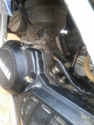 ขาย TZR150 ทะเบียนพร้อมโอนภาษีขาด 2 ปี เครื่องเดิมยังแน่นเหมาะกับนักปั้นขาย 6900 บาท