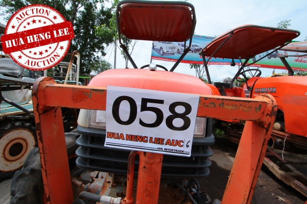 AUC 6 Code 058 รถแทรกเตอร์ KUBOTA L4508 ราคา เริ่มต้นการประมูล 100,000 บาท AUC 6 Code 058 รถแทรกเตอร์ KUBOTA L4508 ราคา เริ่มต้นการประมูล 100,000 บาท