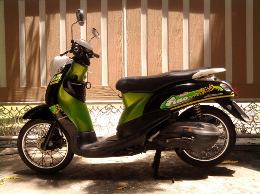 ขออนุญาติขาย Yamaha Fino 115 ลายดอกไม้ เดิมๆ โอนให้ฟรีครับ