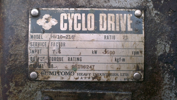 Sell> ขายมอเตอร์เกียร์ Mitsubishi Cyclo Drive 2 HP 3 เฟส 380V.  จัดส่งทั่วประเทศครับ